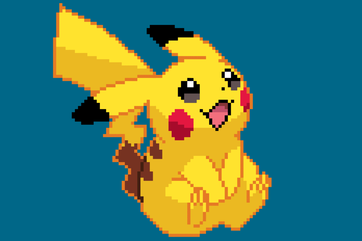 Pikachu Tcg Pixel Art Animation Abyss Sexiz Pix