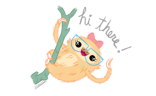 Cute Sloth Saying Hi