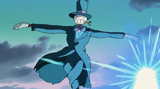 Download Anime Howl's Moving Castle Gif