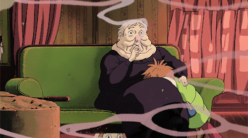 Download Anime Howl's Moving Castle Gif