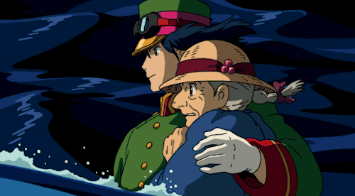 Download Anime Howl's Moving Castle Gif - Gif Abyss
