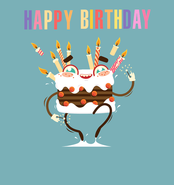 10+ Best Happy Birthday GIF Images for Friend - GIF Images