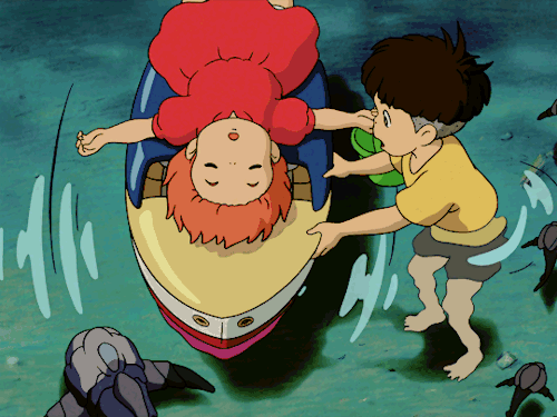 View, Download, Rate, and Comment on this Ponyo Gif.