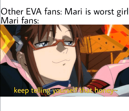 Evangelion Mari Gif