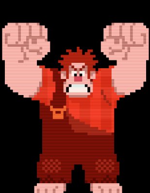 Download Movie Wreck-It Ralph Ralph Pixel Art Animated Character Gif