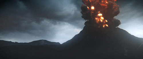 Volcano Gif - Gif Abyss