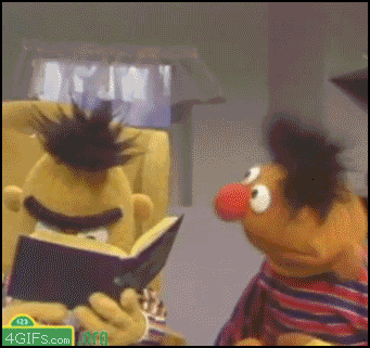 Bert and Ernie Stare