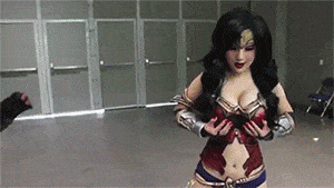 Download Woman Cosplay Gif