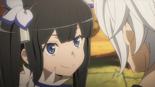 Is It Wrong to Try to Pick Up Girls in a Dungeon? Gif