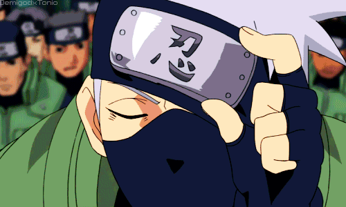 Kakashi Hatake Happy Hokage Naruto GIF