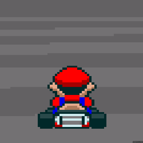 Super Mario Kart Gif