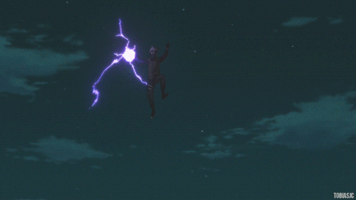 Thunder Lightning GIF  Thunder Lightning Anime  Discover  Share GIFs