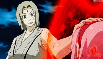 Download Anime Naruto Tsunade (Naruto) Sakura Haruno Gif
