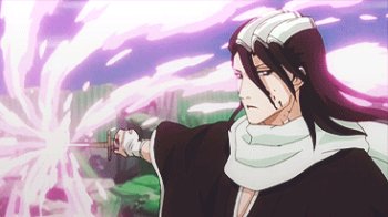Byakuya Kuchiki — Bleach Sword Magic (Animated GIF) - Gif Abyss