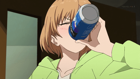 Thirsty Anime Drinking Water GIF  GIFDBcom