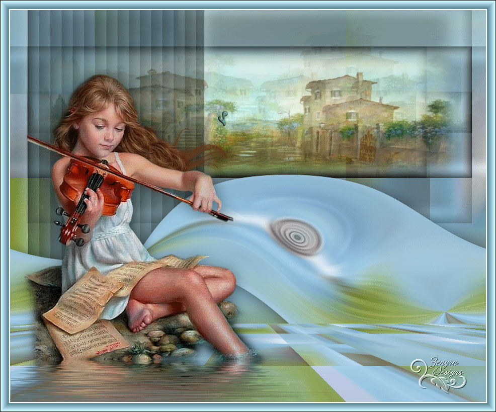 zenyra girl, and violin Gif Abyss