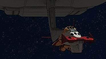 Space suit anime animation GIF on GIFER  by Opilv
