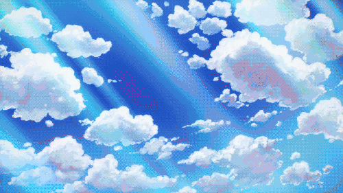 Anime clouds galagifcom