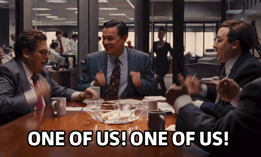 The Wolf of Wall Street Gif