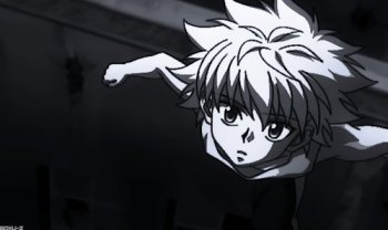 Killua Zoldyck — Lightning Leap (Hunter x Hunter GIF) - Gif Abyss