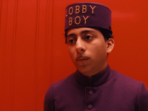 The Grand Budapest Hotel Gif