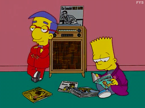 Simpsons Rapping Gif Download TV Show The Simpsons Gif