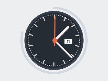 Download Man Made Clock Time Watch Design Gif - Gif Abyss