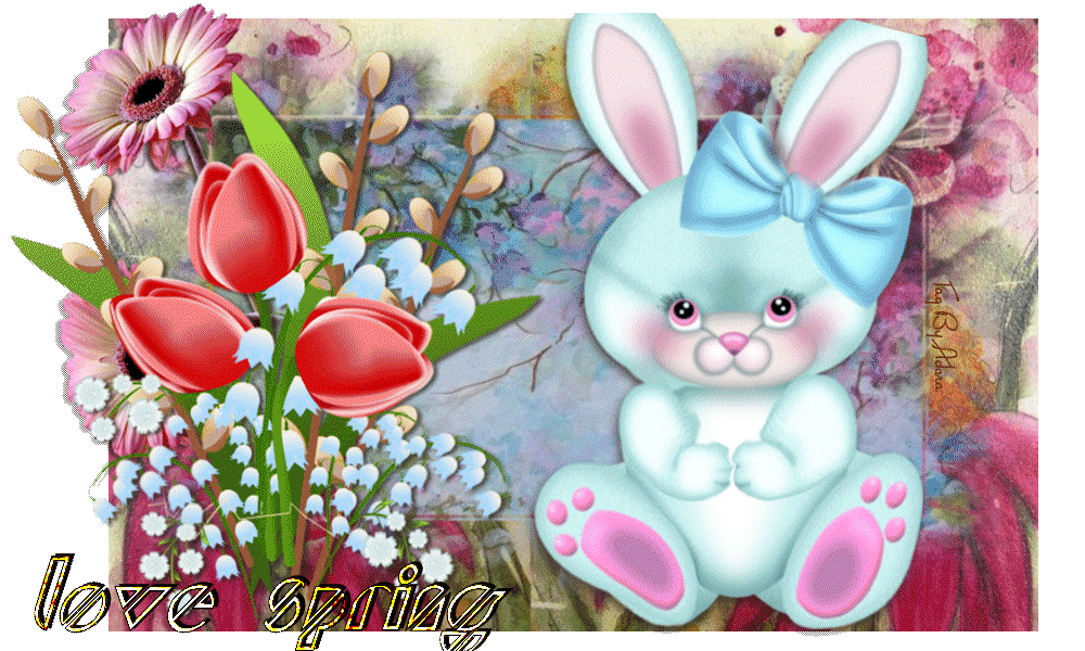 bunny loves Spring