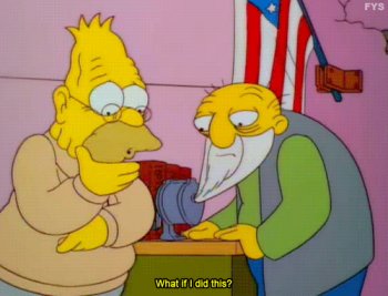 Download TV Show The Simpsons Gif