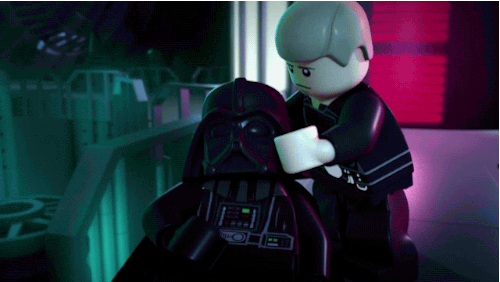 Lego Darth Vader's Head