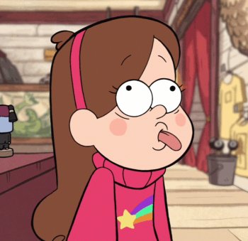 Gravity Falls Laughs: Mabel’s Silly Face Moment - Gif Abyss
