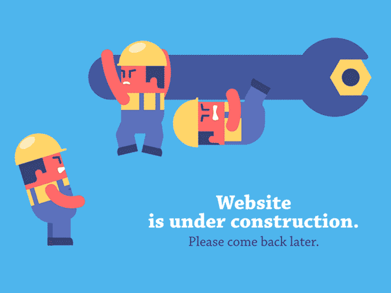 Website Under Construction Gif