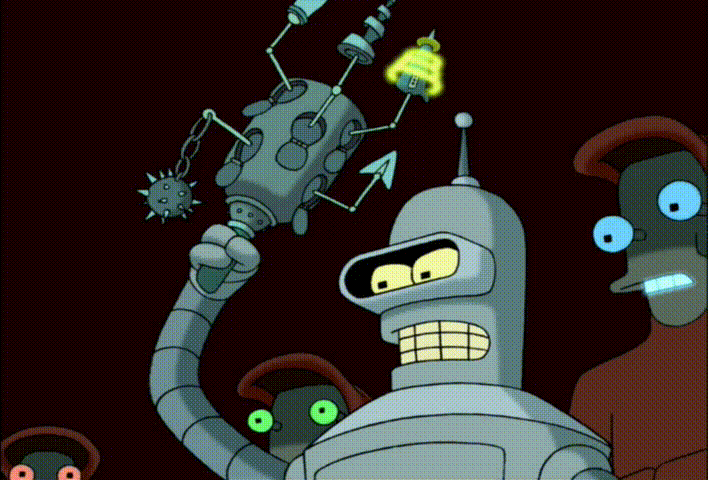 Минздрав пир. Робот Бендер гифка. Гифки из Футурамы. Робот Бендер с днем рождения. Бендер Футурама гифки.