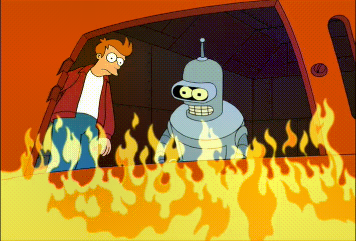 Futurama Bender Animated GIF