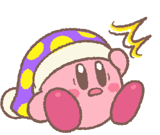 Kirby Sleeping Gif