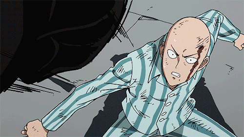 7 relatable GIFs that will make you an instant fan of OnePunch Man  The  Daily Dot