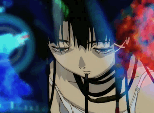 Anime Serial Experiments Lain Gif - Gif Abyss