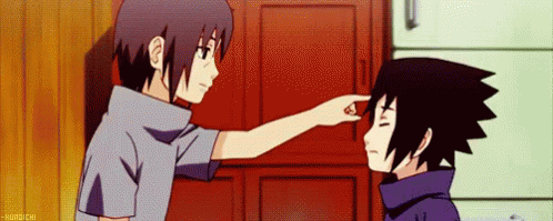 Itachi vs Sasuke? animated gif