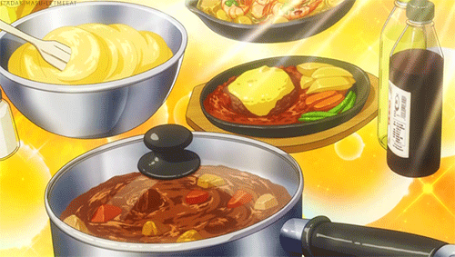 Anime Food Gif Cooking - Best Anime Food Recipe Gifs Gfycat : Animated