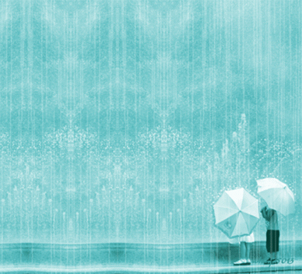 Download Artistic Rain Gif