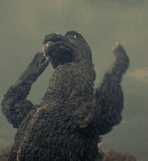 Godzilla vs. Gigan Gif - Gif Abyss