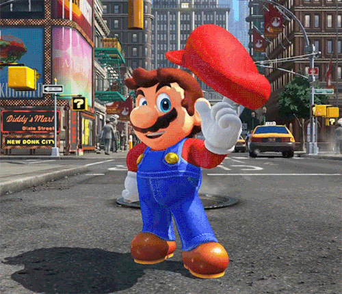 Mario video game Super Mario Odyssey Gif | Short Video