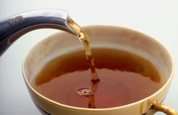 Golden Tea Pour — Animated GIF