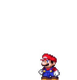 Mario's Classic Jump Animation – Retro Video Game Vibes - Gif Abyss