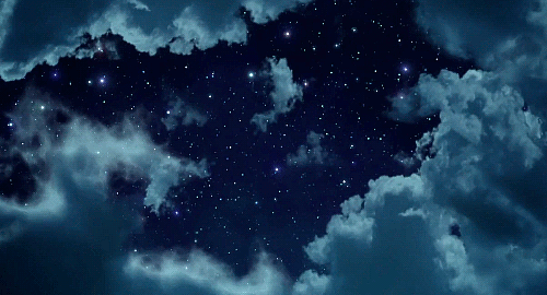 Download Star Nature Sky Night Sky Stars Gif Gif Abyss