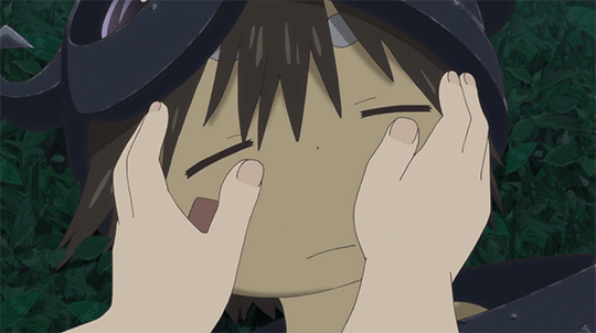 Made a gif. Созданный в бездне гиф. Сделано в бездне gif. Made in Abyss gif. Умиру гиф.