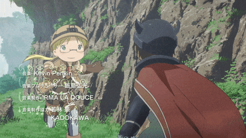 Image result for made in abyss opening gif