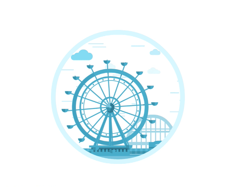 View, Download, Rate, and Comment on this Ferris Wheel Gif. gif,gifs,animat...