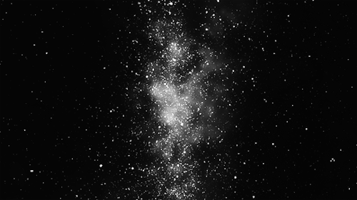 black and white galaxy gif