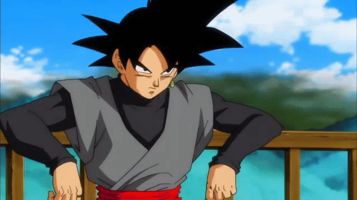 Black Goku Super Saiyan Rose by Quierus62